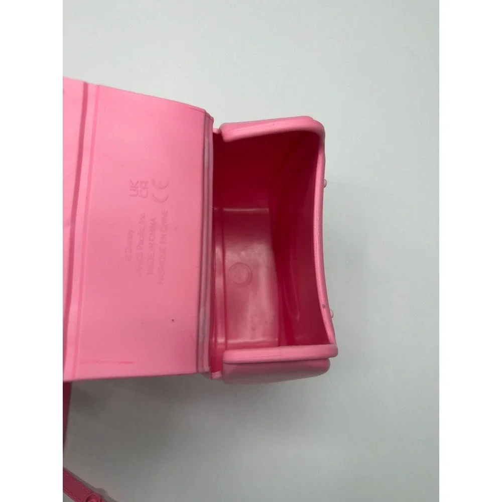 Disney Princess Pink Backpack Purse‎ with Crown Charm for Kids
